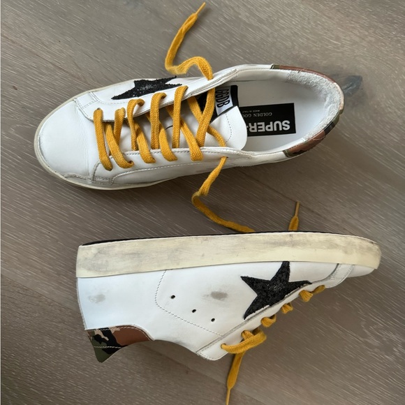 Golden Goose superstars- size 38, Nordstrom exclusive/ camo - Picture 6 of 16